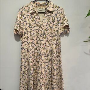 Eddie Bauer floral dress